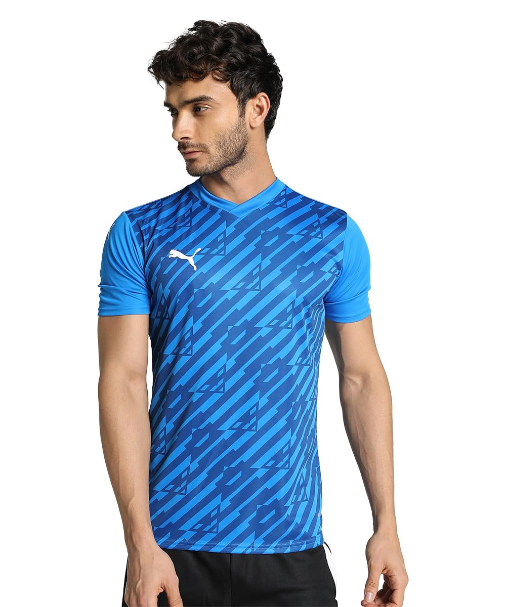 PUMA Herren Teamultimate Trikot T-Stück S Elektrische Blaue Limonade, S Elektrische Blaue Limonade
