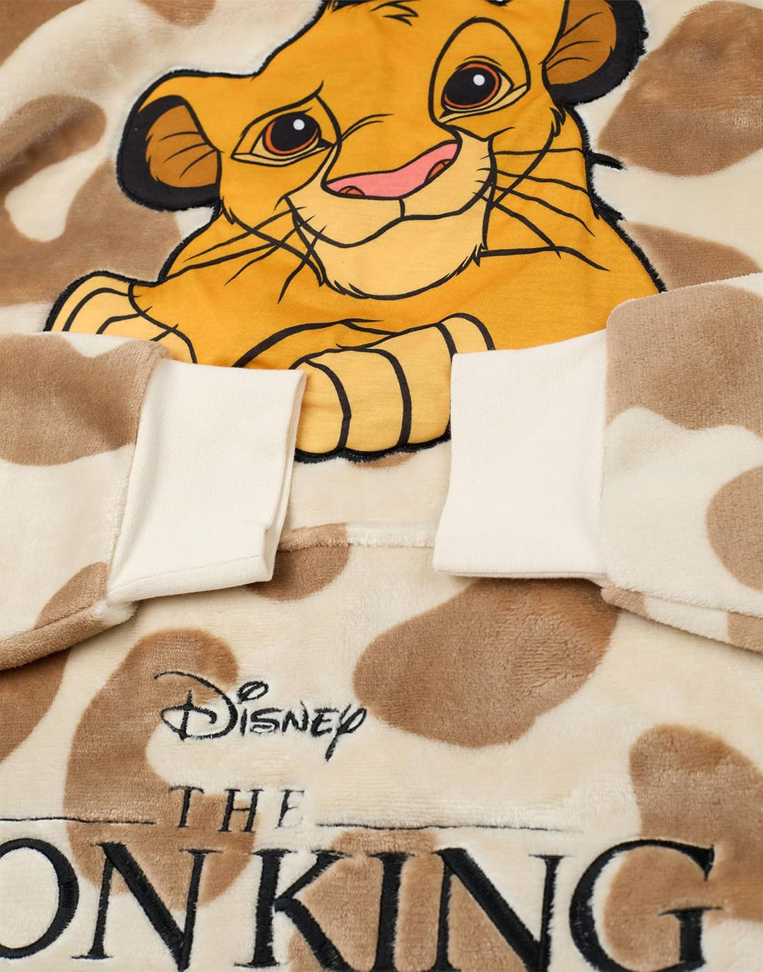 Disney tragbarer Decken-Hoodie | Kapuzenpullover für Erwachsene mit thematischem Aufdruck, Einheitsg