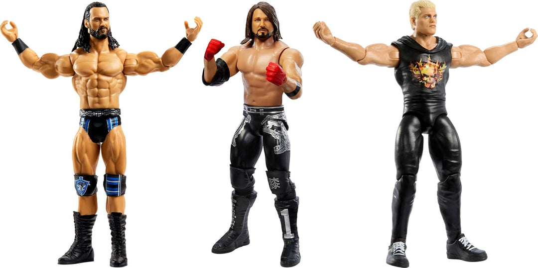 Mattel WWE Top Picks Actionfigur, 15,2 cm grosses Sammlerstück Cody Rhodes "The American Nightmare"