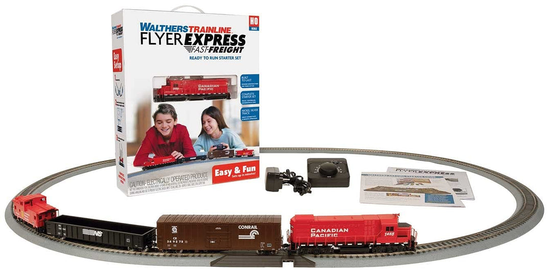 Spur H0 - Walthers Startpackung Burlington Canadian Pacific