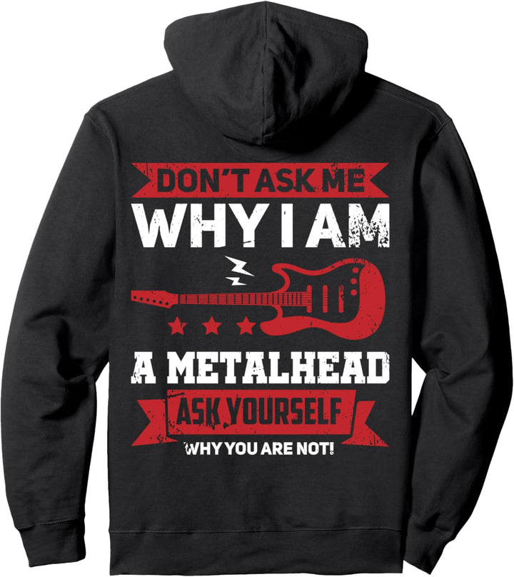 Heavy Metal Und Goth Metaller Ask Pullover Hoodie