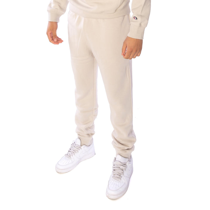 Champion Herren Authentic Pants C-Logo Trainingshose, Grigio Argento
