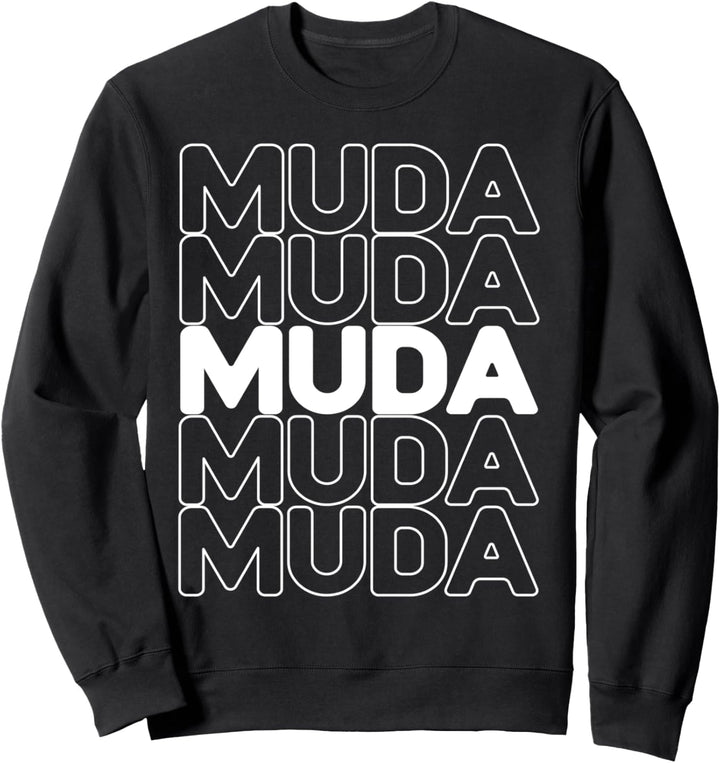 Muda Muda Muda Weeb Anime Japan Gift Japanese manga fan Sweatshirt