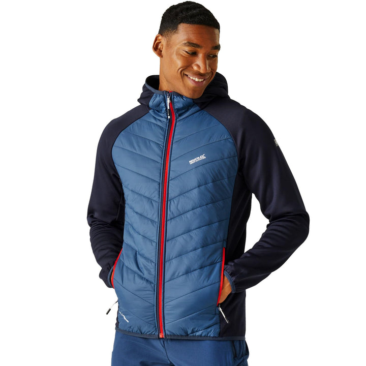 Regatta Herren Gepolsterter Mantel S Coronet Blue/Moonlight Denim, S Coronet Blue/Moonlight Denim