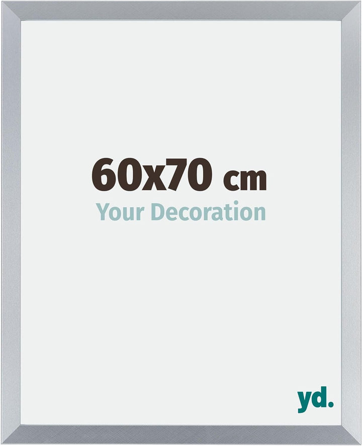 yd. Your Decoration - Bilderrahmen 60,00x70,00 cm - Bilderrahmen aus MDF mit Acrylglas - Antireflex