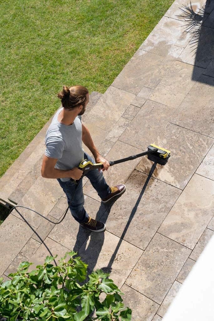 Kärcher PS 30 Plus Flächenreiniger Powerschrubber mit Seitendüse (kompatibel mit allen Kärcher Hochd