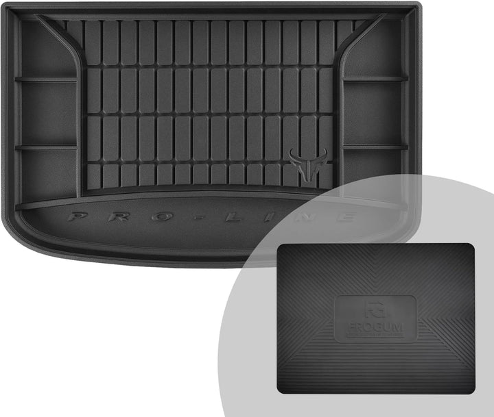 FROGUM ProLine 3D Gummimatte Exklusive Auto Kofferraummatte Kofferraumwanne für Audi A1 8X 2010-2018