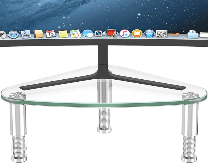 Hemudu Triangle Monitorständer, ergonomischer Laptopständer, Bildschirmerhöhung Bildschirmständer fü