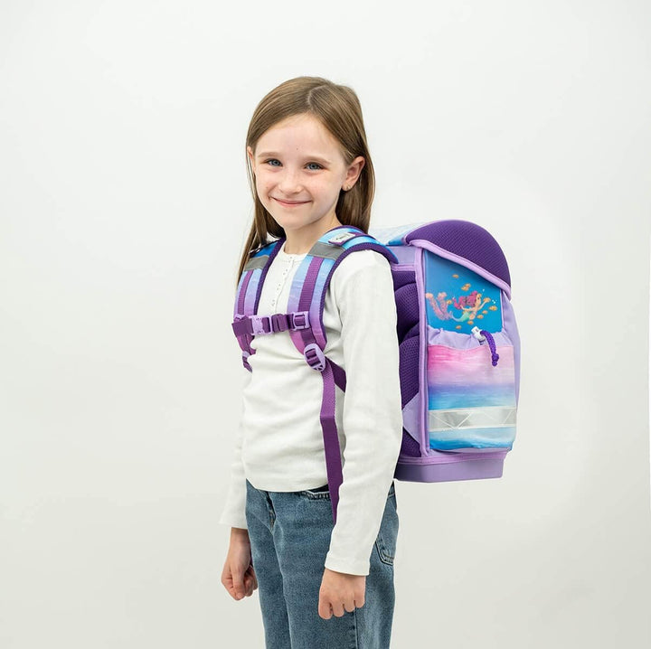 Belmil 403-13/AG/S Schulranzen Set 4 - teilig (Beautiful Mermaid)