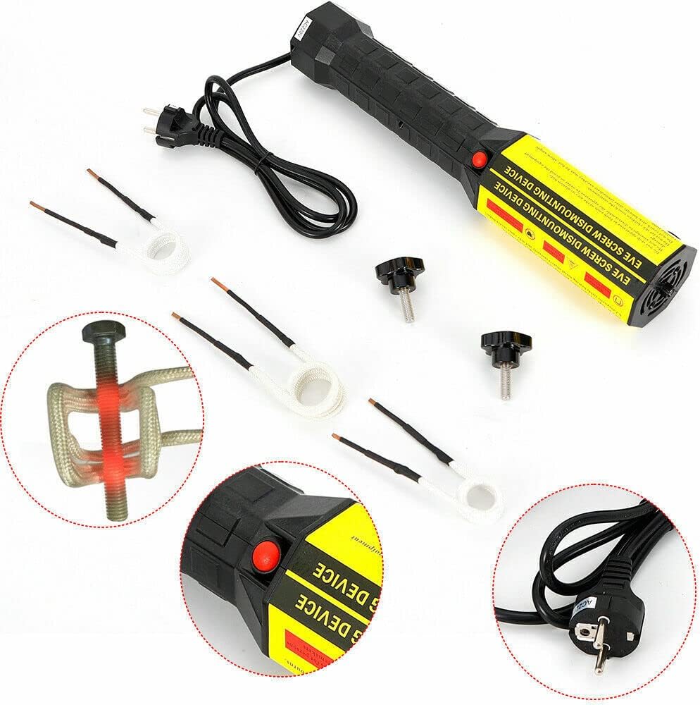 Kaichenyt Magnetische Induktionsheizung, 1000W Tragbares Magnetisches Induktionsheizer Schrauben Lös