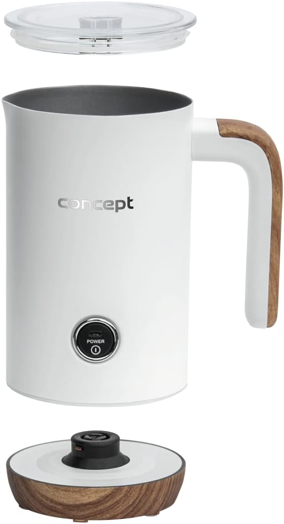 CONCEPT NM4100 NORDIC WHITE EDELSTAHL MILCHAUFSCHAUMER, Weiss