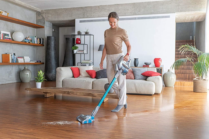 Hoover Akku Saugwischer mit Licht – 3-in-1 Staubsauger mit Wischfunktion & Handsauger – 25 Min. Lauf