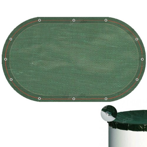 PEB Pool Abdeckplane für Achtformbecken 7,70 x 5,00 m