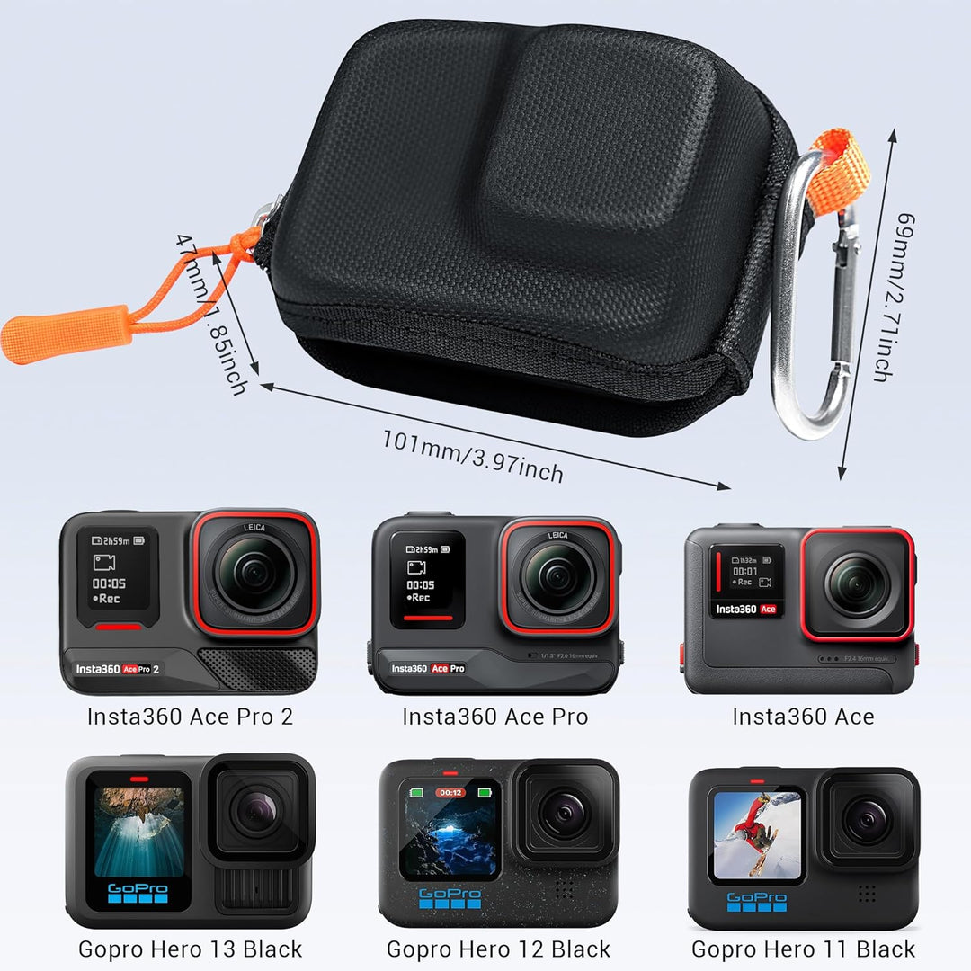 CYNOVA Tasche für INSTA360 Ace Pro Tragetasche für INSTA360 Zubehör, Hard Shell Reisetasche für Inst