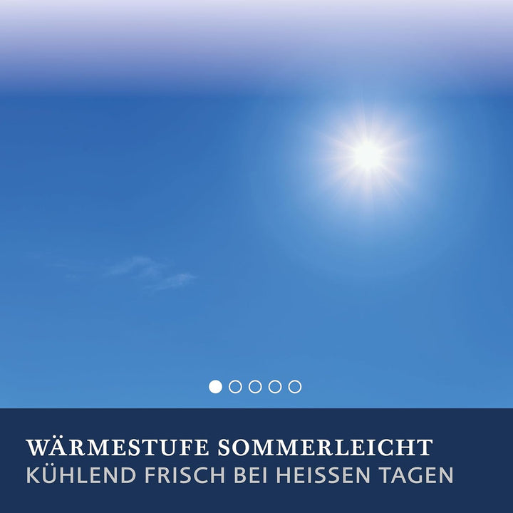 Billerbeck Daunendecke Bali Superlight - Sommerdecke 155 x 220 cm