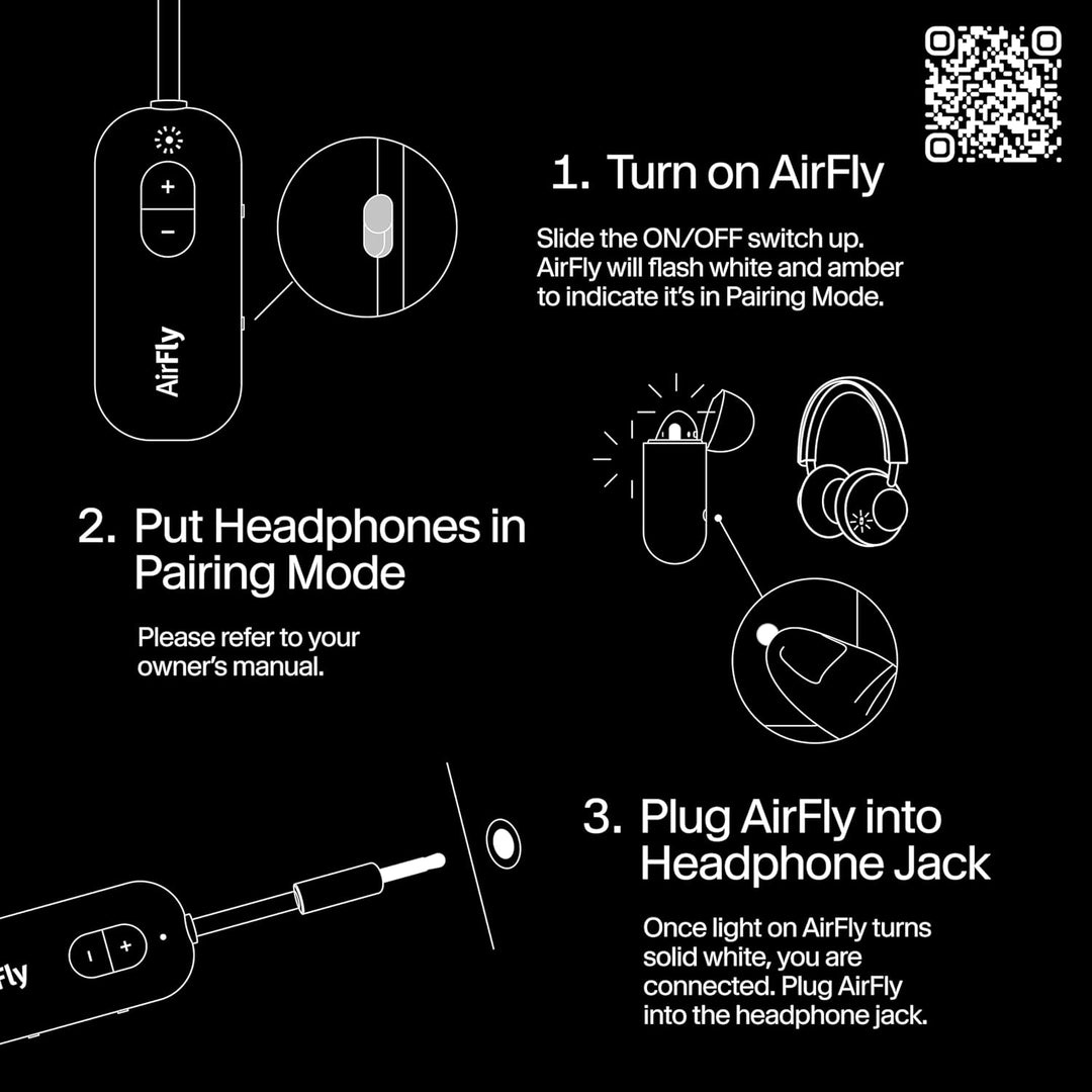 Twelve South AirFly SE Bluetooth Wireless Transmitter/Adapter für AirPods/Kabellose oder geräuschunt