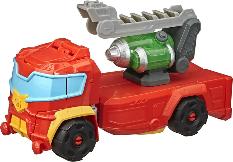 Transformers Rescue Bots Academy Rescue Power Hot Shot verwandelbarer Roboter, Action-Figur mit Lich