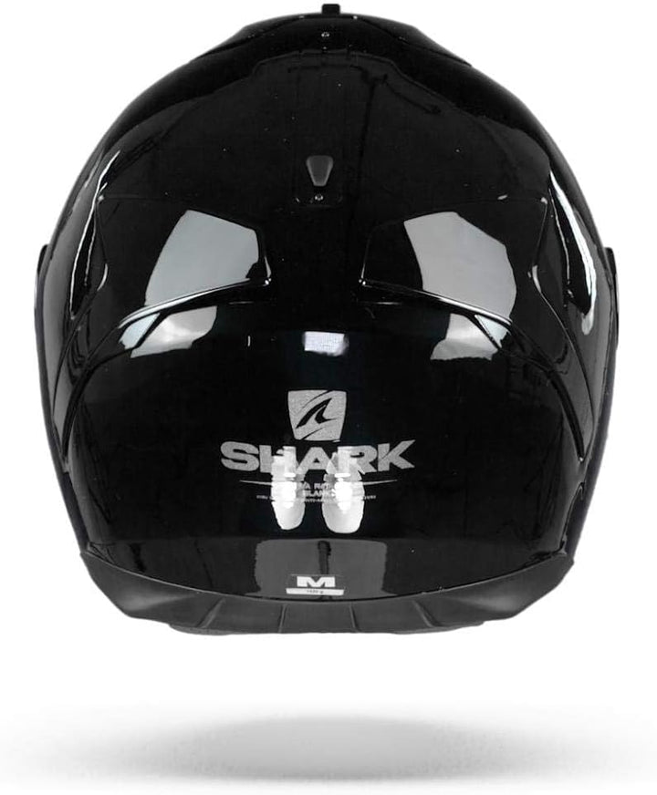SHARK Herren Spartan Motorradhelm, Weiss, Grösse XXL x Schwarz, Schwarz