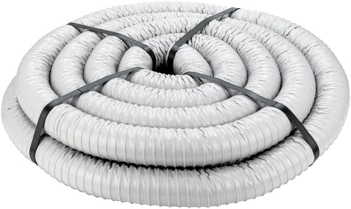 AIRGREY Absaugschlauch 60mm x 10m – Flexibler Gebläseschlauch, Lüftungsschlauch, Klimaschlauch – sch