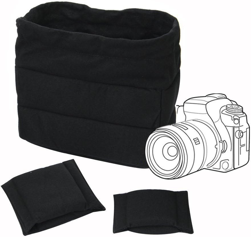 Yimidear stossfest gepolsterte Faltbare Trennwand Kamera-Einsatzes Schutztasche für Sony Canon Nikon
