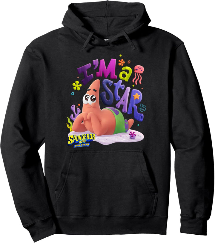 SpongeBob SquarePants: Sponge On The Run Patrick I'm A Star Pullover Hoodie