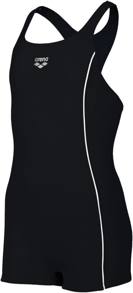 Arena Mädchen G Finding Jr R One Piece Swimsuit (1er Pack) 140 Schwarz, 140 Schwarz