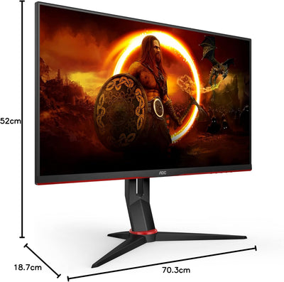 AOC Gaming 27G2 - 27 Zoll FHD Monitor, 144 Hz, 1ms (1920x1080, HDMI, DisplayPort, Free-Sync) schwarz