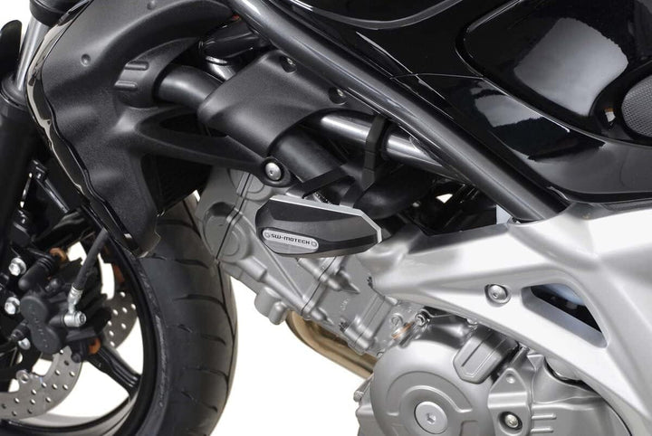 Sturzpad-Kit, schwarz, SFV650 Gladius (2009-) / SV650 ABS (2015-)