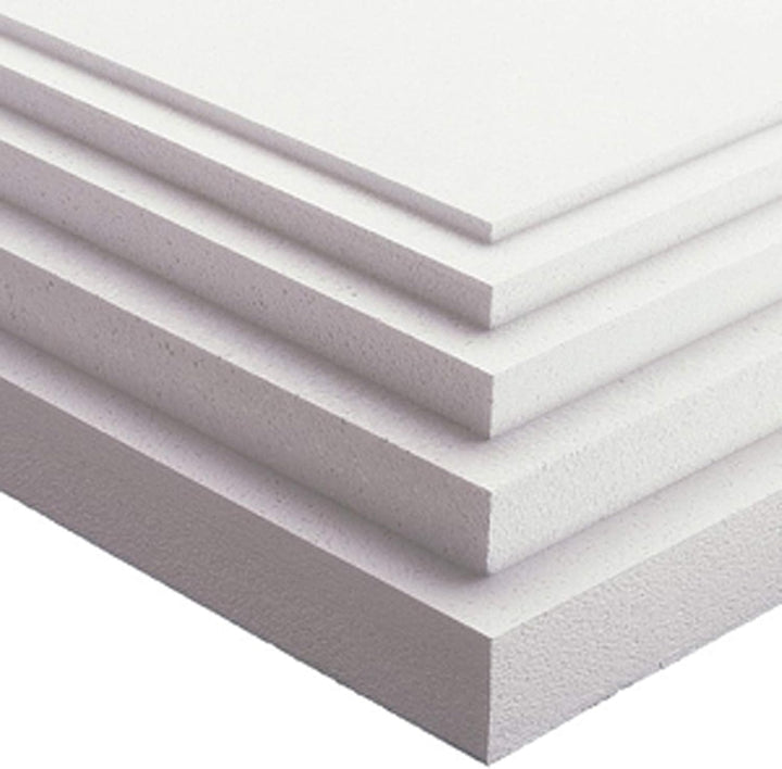 10 Stück Mehrzweck Styropor-Platten 100 x 50 cm Dicke 1 cm Dichte kg/qm 15
