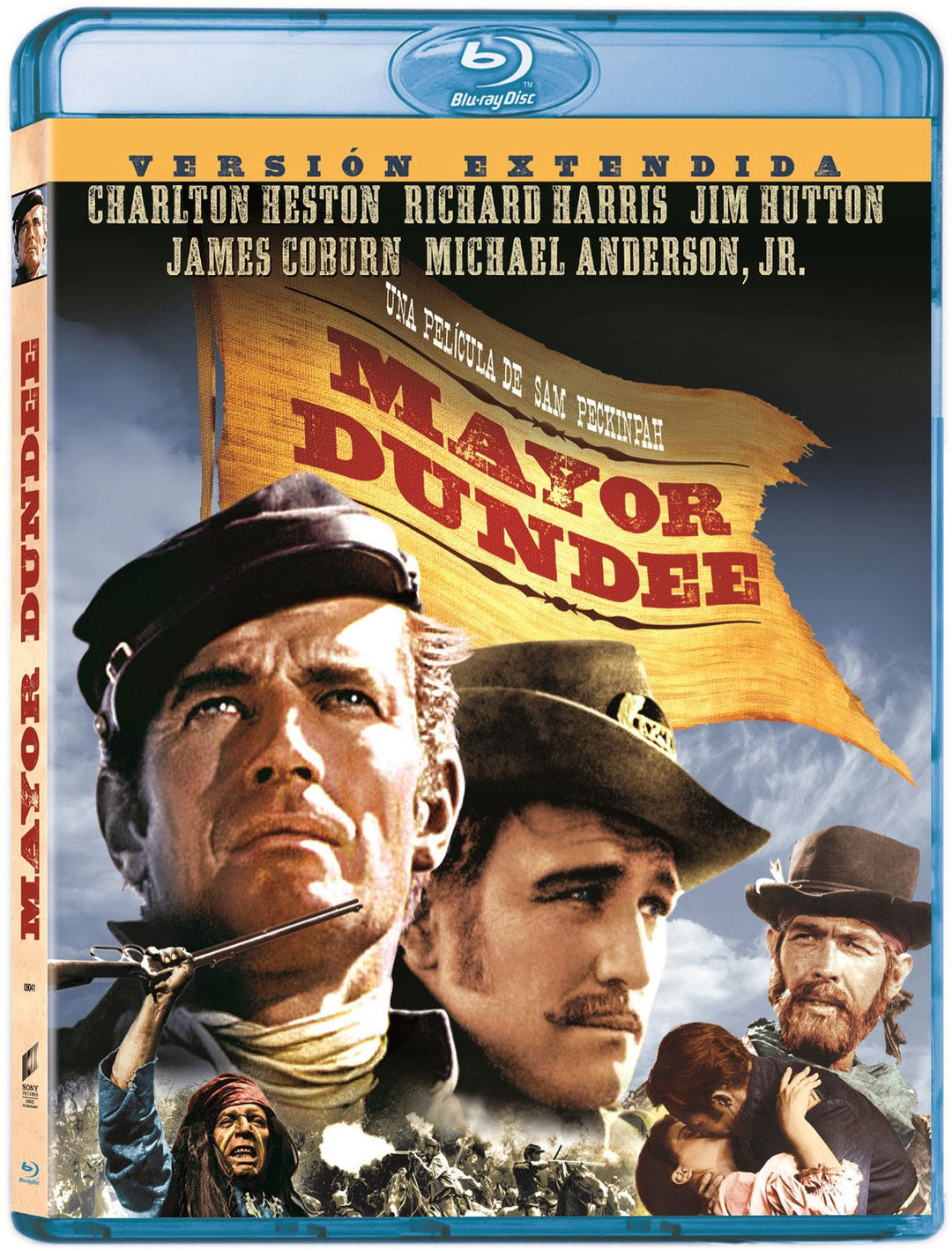 Major Dundee (Blu-Ray) (Import) (2014) Charlton Heston; Richard Harris; Jame, Blu-ray