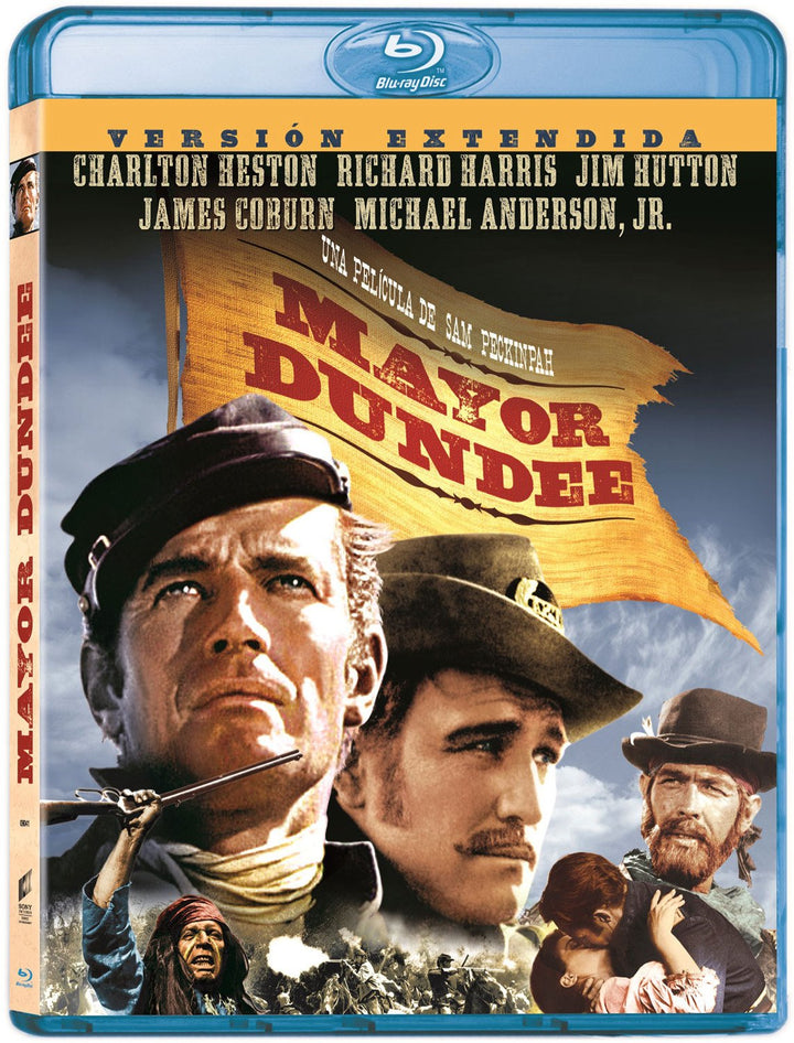 Major Dundee (Blu-Ray) (Import) (2014) Charlton Heston; Richard Harris; Jame, Blu-ray