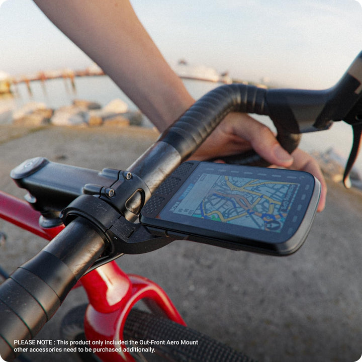 TUSITA Aero Out Front Halterung Kompatibel mit Wahoo ELEMNT ROAM V1 V2 GPS Fahrradcomputer