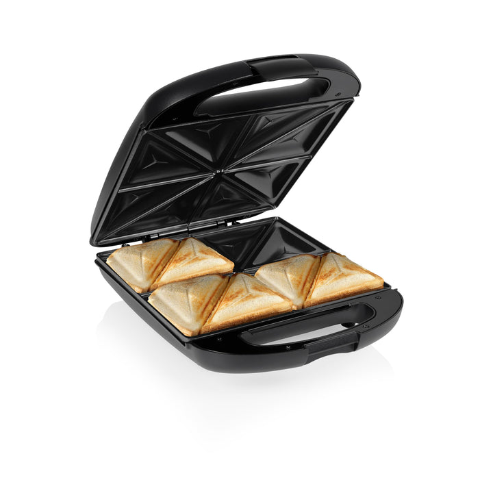 Tristar Sandwich Maker XL - 4 Sandwiches gleichzeitig - Antihaftbeschichtung - Überhitzungsschutz -