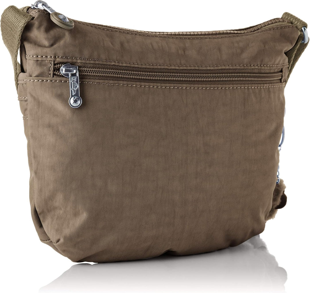 Kipling Arto S, Damen Umhängetasche, Braun (True Beige), 15x24x45 cm (W x H x L)