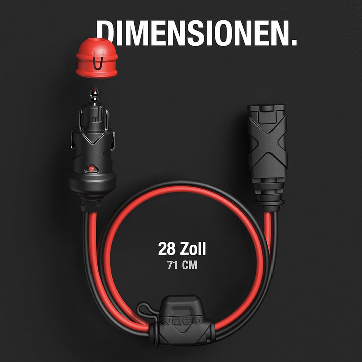 NOCO GC003 X-Connect 12V Dual-Size-Stecker-Zubehör Genius Smart-Batterieladegeräte