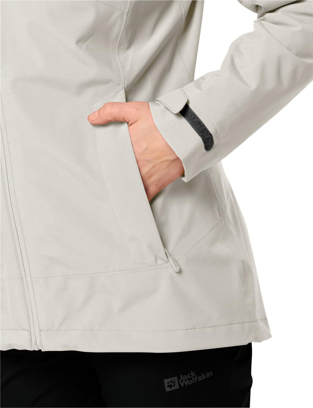 Jack Wolfskin Damen Moonrise 3in1 Jkt W Jacket, XS mint leaf
