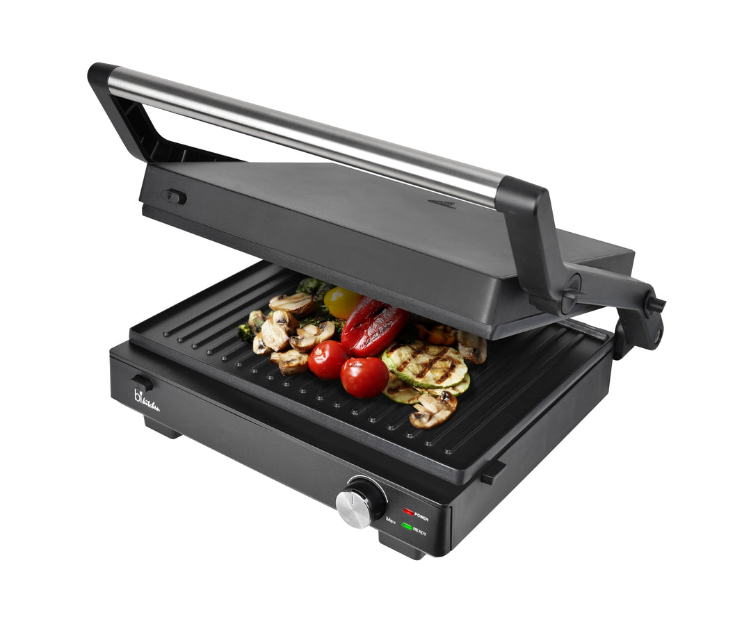 Silva Schneider grill 200 Kontaktgrill | 1500-1800W | Abnehmbare Grillplatten | Stufenlose Temperatu