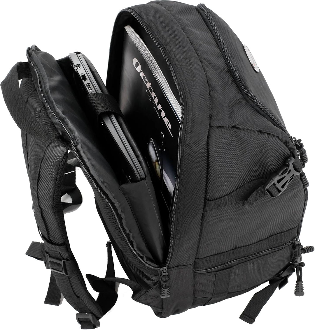 Lightpak - 46506 - Profi Fotorucksack für D-SLR mit Laptopfach, Nylon, schwarz