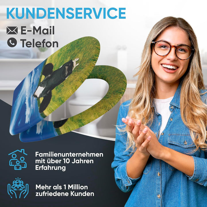 Sanilo WC Sitz mit Absenkautomatik, viele neue Toilettendeckel zur Auswahl, hochwertige Oberfläche,