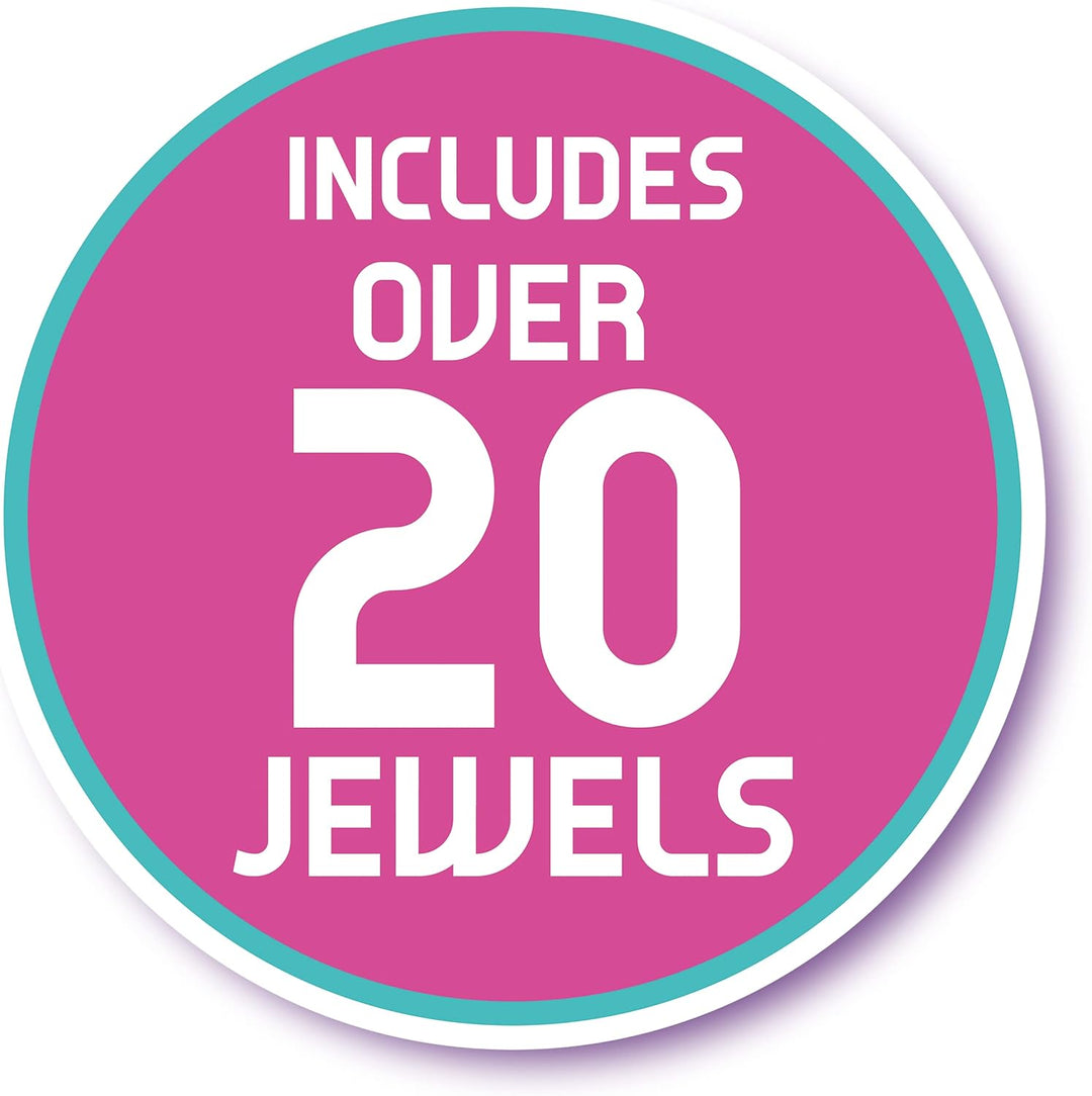 Jewel Secrets - Royal Jewellery Set - for Dress Up - Make Your Own Jewellery, Gems Inside Magic Ston