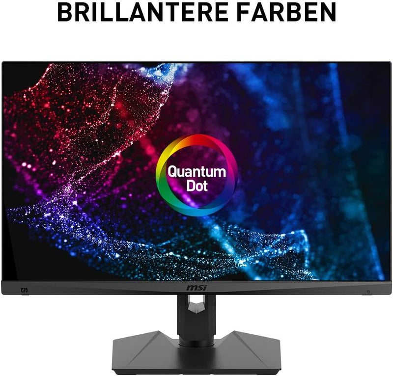 MSI Optix MAG274QRFDE-QD 27 Zoll (69 cm) Gaming Monitor, WQHD (2560x1440), Rapid IPS, 165Hz, 1ms, Fl