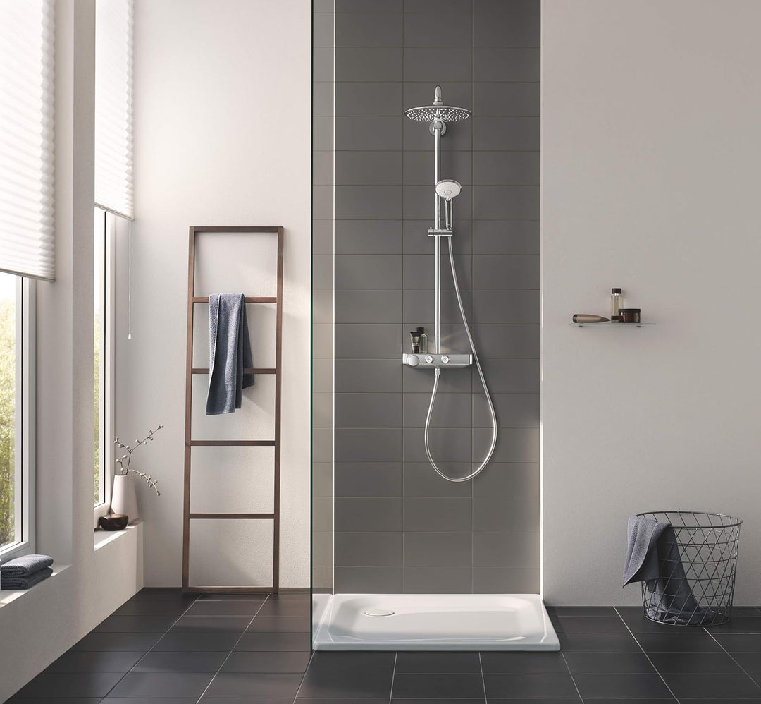 GROHE Euphoria Smartcontrol 260, Duschsystem mit Thermostatbatterie (wassersparende Regendusche mit