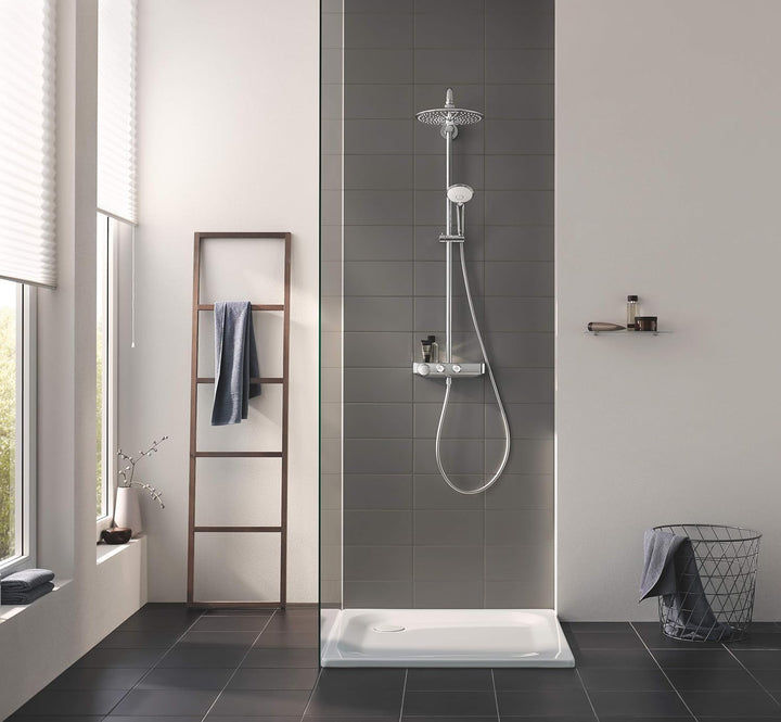 GROHE Euphoria Smartcontrol 260, Duschsystem mit Thermostatbatterie (wassersparende Regendusche mit