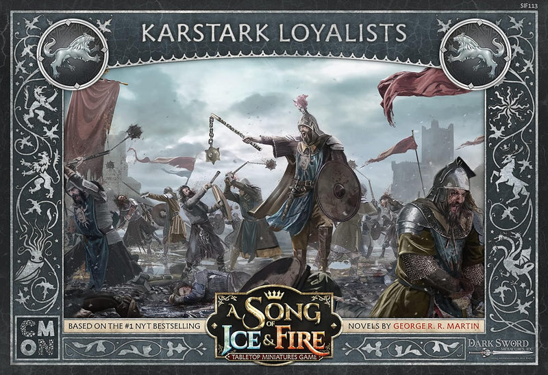 CMON | A Song of Ice and Fire – Loyalisten von Haus Karstark | Erweiterung | Tabletop | 2 Spieler |