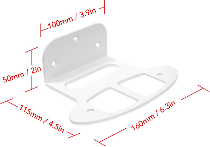 GOWENIC WiFi 6 Wandhalterung, Metall Router Wandhalterung für Orbi Mesh WiFi 6 RBK752 RBK853 RBK753