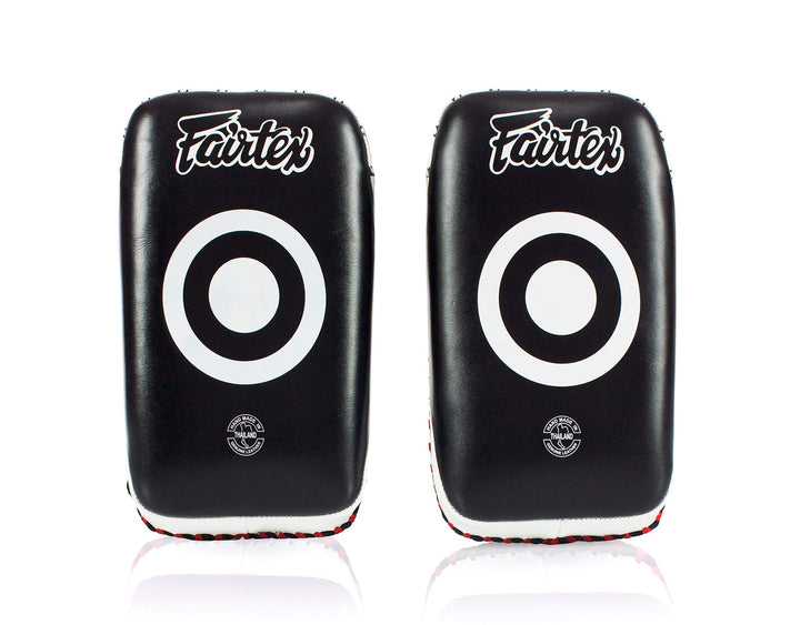 Fairtex Gebogene MMA Muay Thai Pads (Paar) Schwarz Extra Thick, Schwarz Extra Thick