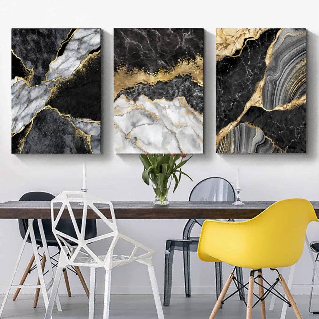 WADBTP Islamische Leinwand Bilder,Islamic Leinwand Malerei,Marble Background Allah Islamic Arabic Ca