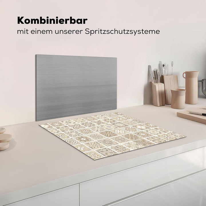 Herdabdeckplatte Einteilig Ceranfeld Abdeckplatte für Induktionsschutz Ceranfeldabdeckung Vinyl Herd