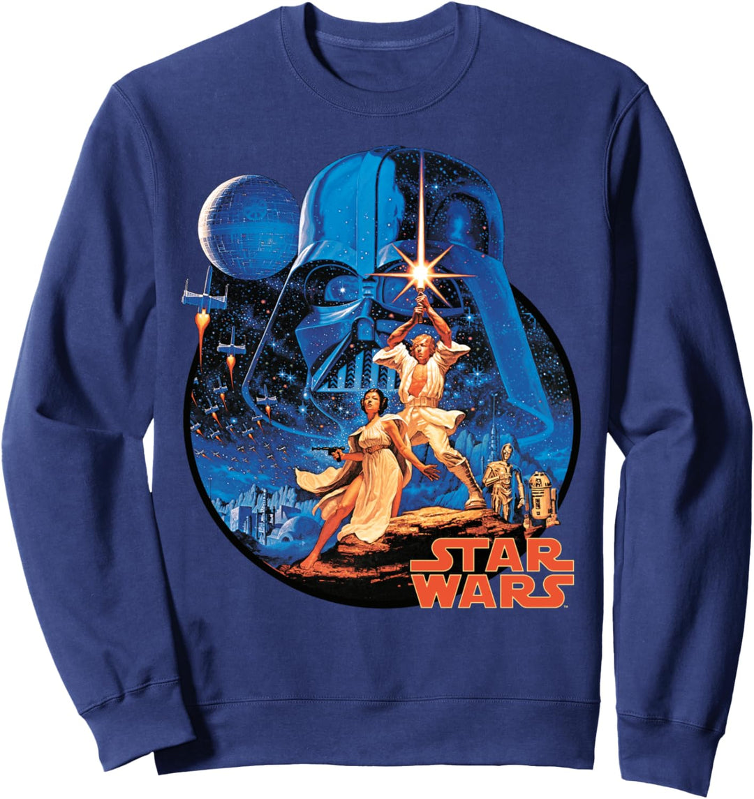 Star Wars Classic Movie Circle Poster Sweatshirt