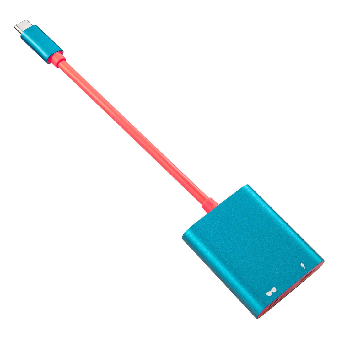 Wcone Aufgerüsteter USB-C auf AR-Brillen-Hub Unterstützt 100W PD Schnellladung | für Nintendo Switch